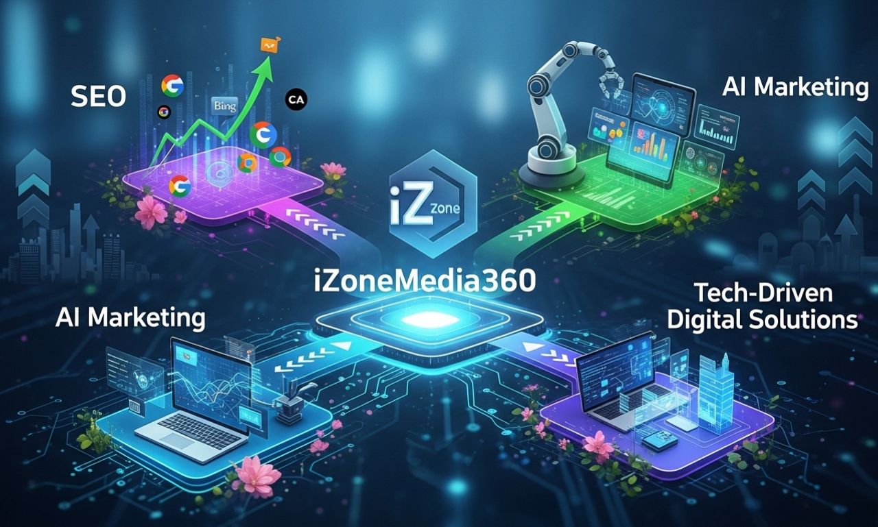 iZoneMedia360 .com: Digital Ecosystem Power Modern Business